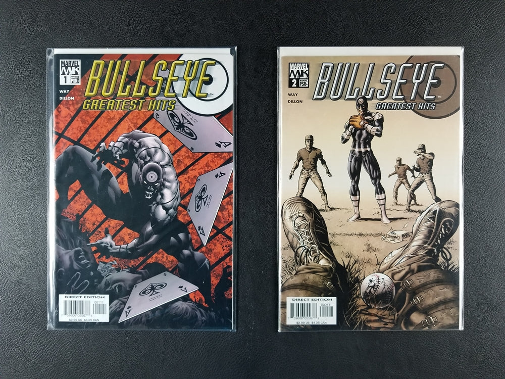 Bullseye: Greatest Hits #1-5 Set (Marvel, 2004-05)