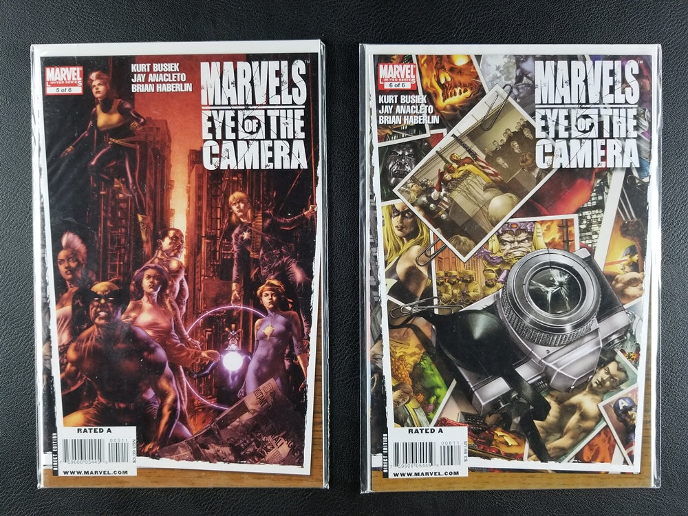 Marvel's Eye of the Camera #1-6 Set (Marvel, 2009-10)