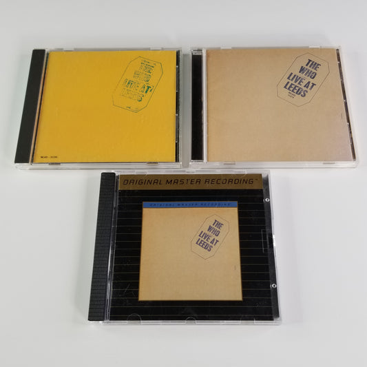 The Who - Live at Leeds (3 CD Lot) UDCD 755 MSFL MCAD - 31196 MCAD-11215