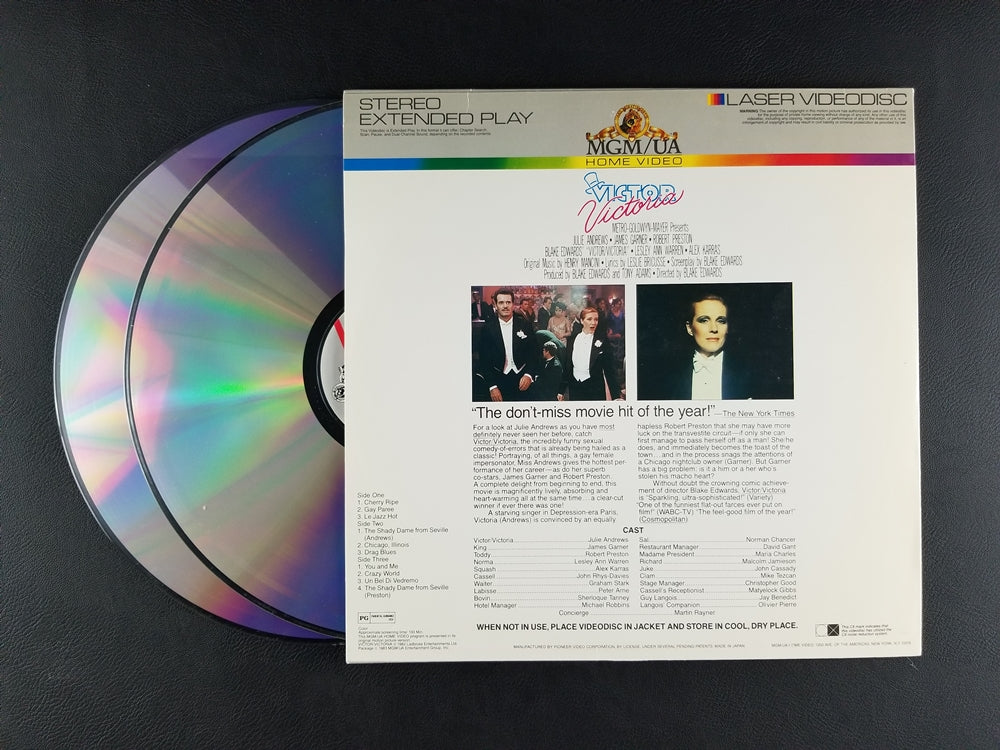 Victor/Victoria (1983, Laserdisc)