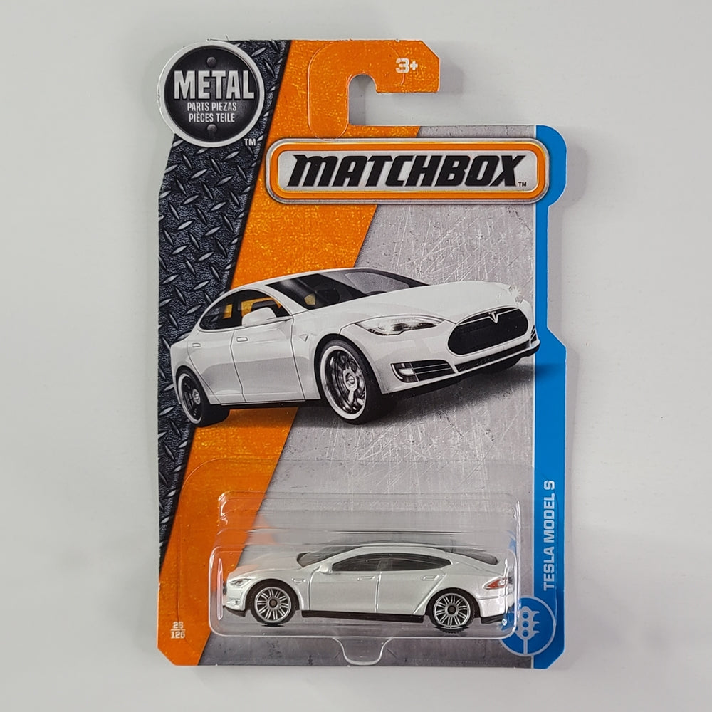 Matchbox - Tesla Model S (White)