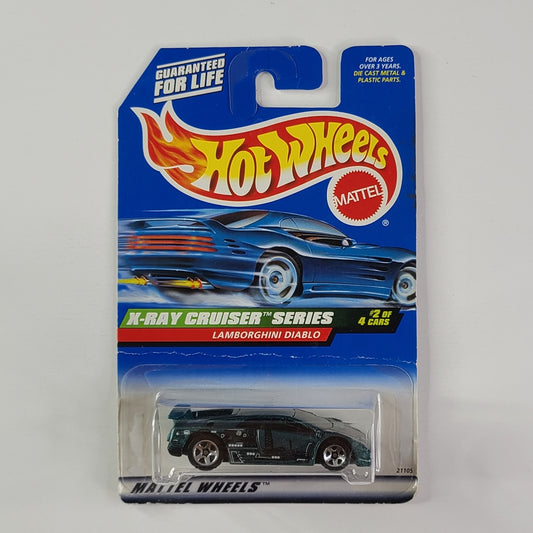 Hot Wheels - Lamborghini Diablo (Metalflake Dark Green)
