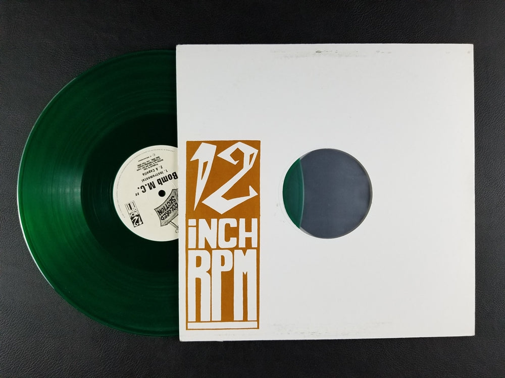 Colored Section - Bomb M.C. (1997, 12'' Single, Limited Edition, Green)