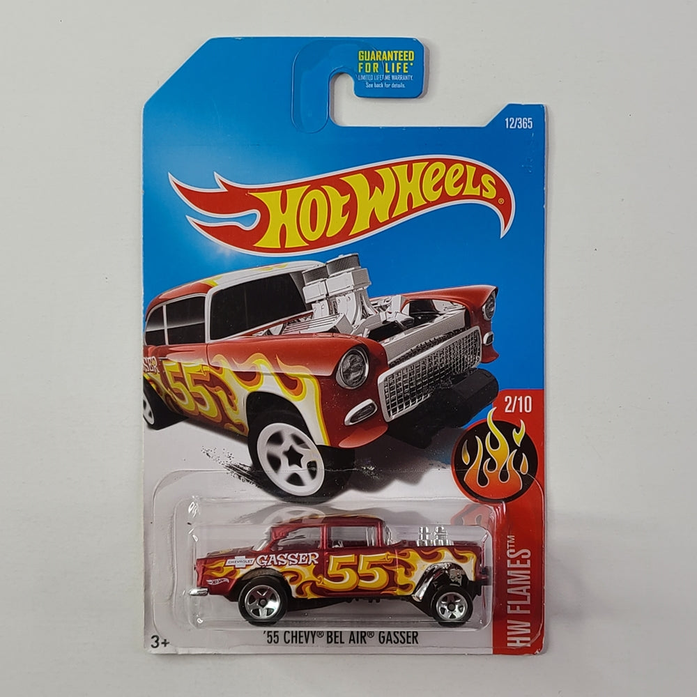 Hot Wheels - '55 Chevy Bel Air Gasser (Satin Dark Red)