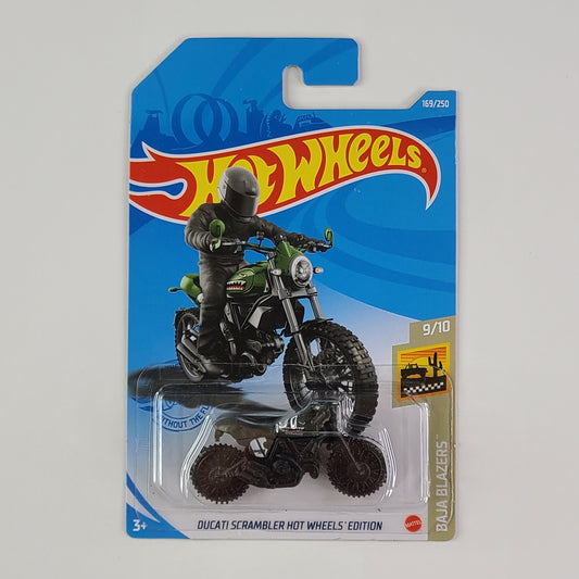 Hot Wheels - Ducati Scrabler Hot Wheels Edition (Olive Drab)