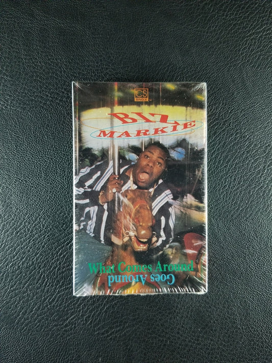 Biz Markie - What Goes Around Comes Around (1991, Cassette Single) [SEALED]