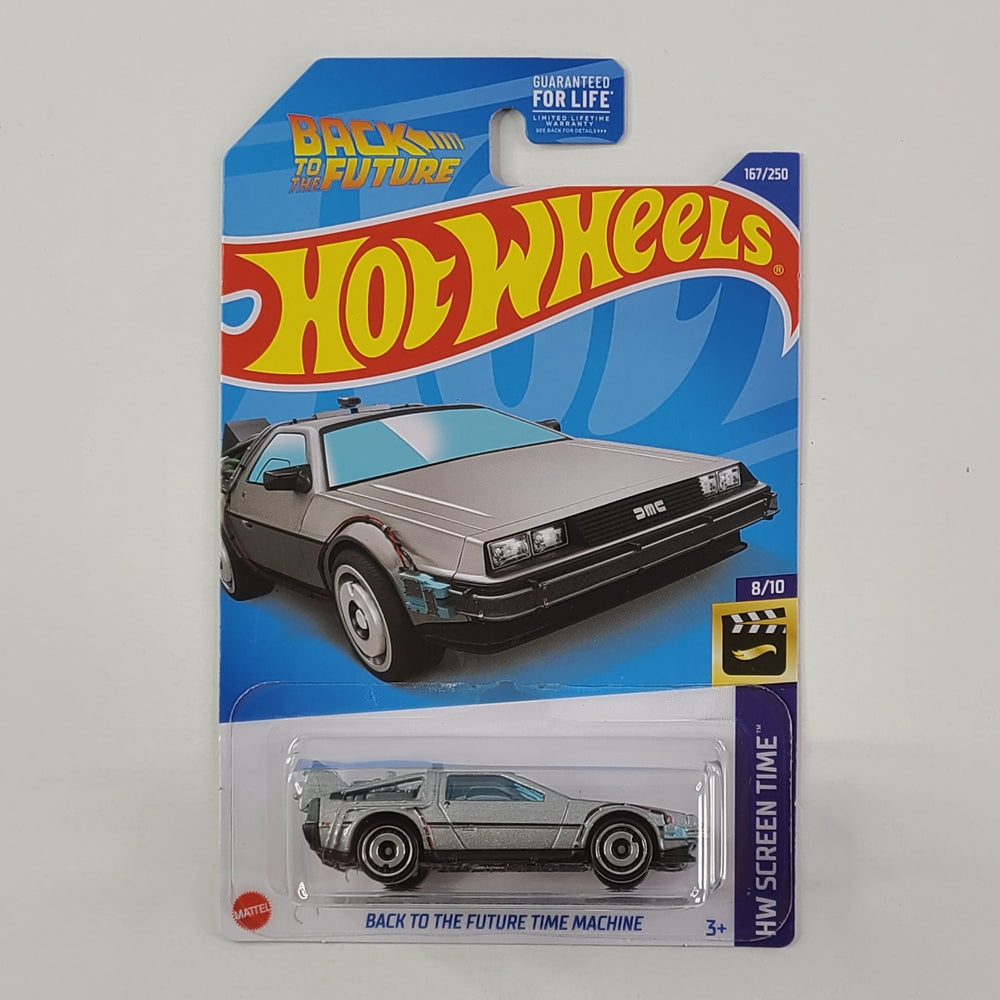 Hot Wheels - Back to the Future Time Machine (Metalflake Silver)