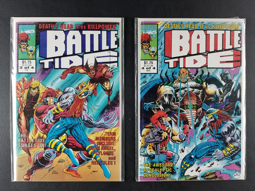 Battletide [1st Series] #1-4 Set (Marvel, 1992-93)