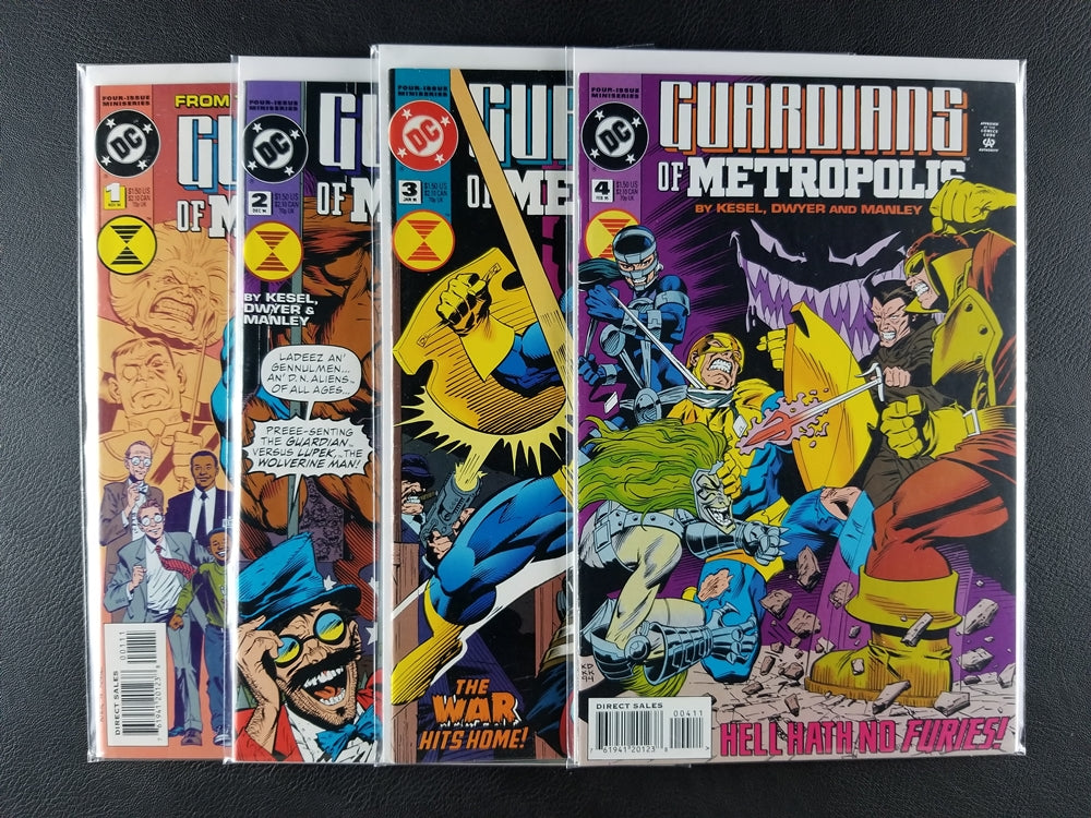 Guardians of Metropolis #1, 2, 3, 4 Set (DC, 1994)