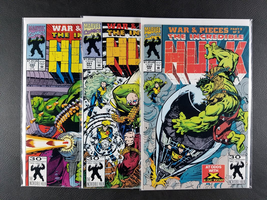 The Incredible Hulk [1st Series] #390-392 Set (Marvel, 1992)