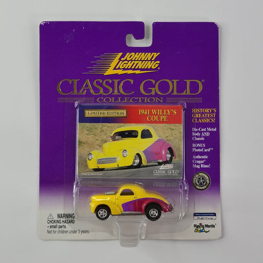 Johnny Lightning - 1941 Willys Coupe (Yellow)