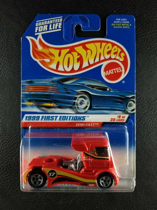 Hot Wheels - Semi-Fast (Red) [8/26 - HW 1999 First Editions]