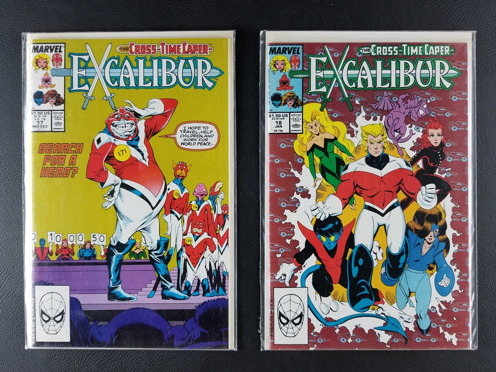 Excalibur [1st Series] #11-20 Set (Marvel, 1989-90)