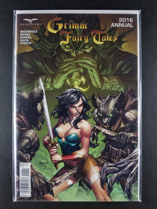 Grimm Fairy Tales [2007] Annual #2016A (Zenescope Entertainment, October 2016)