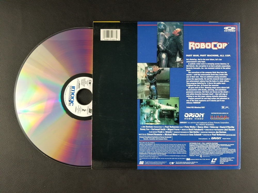 Robocop (1988, Laserdisc)