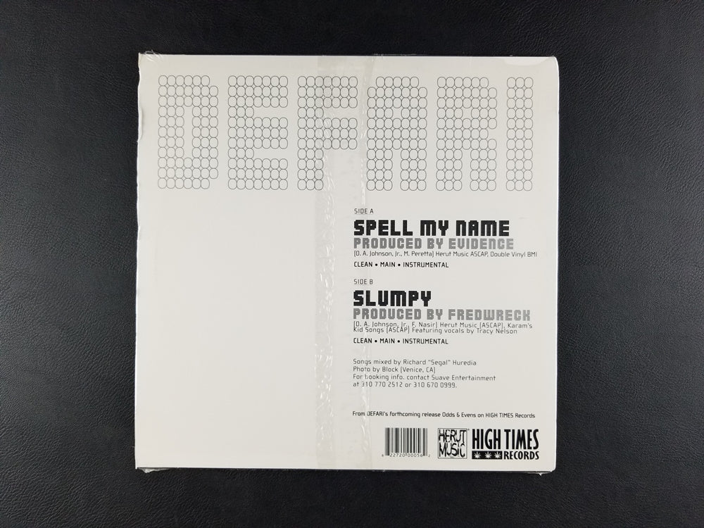 Defari - Spell My Name / Slumpy (2003, 12'' Single) [SEALED]