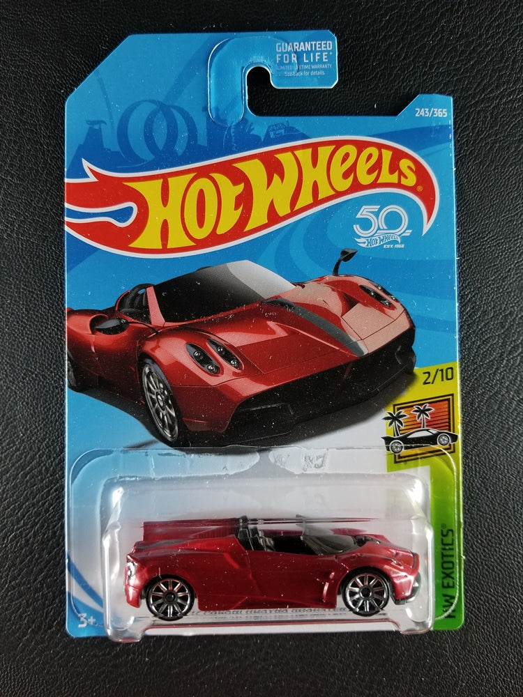 Hot Wheels - '17 Pagani Huayra Roadster (Red)