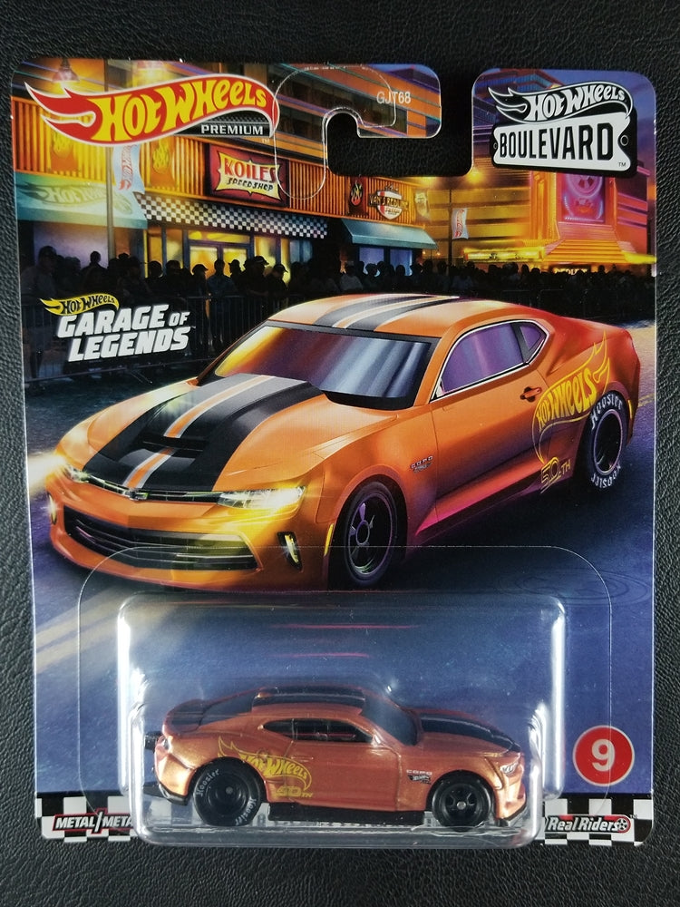 Hot Wheels Premium - 2018 Copo Camaro SS (Orange) [Walmart Exclusive]