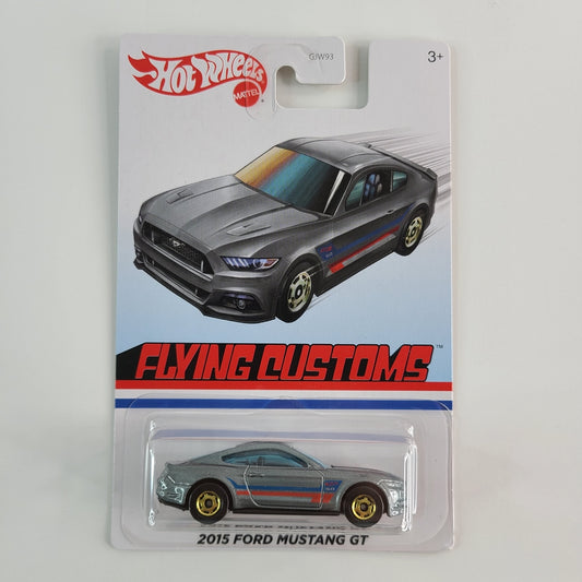 Hot Wheels - 2015 Ford Mustang GT (Dark Gray) [Flying Customs Series (2020)] [Target Exclusive]