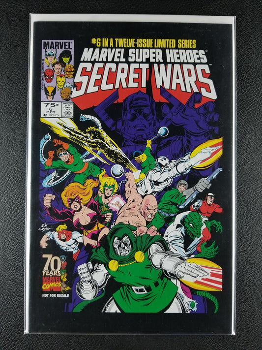 Marvel Super Heroes Secret Wars [2009 Hasbro AF Insert] #6 (Marvel, October 2009