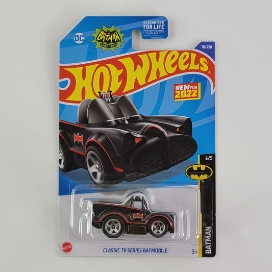 Hot Wheels - Classic TV Series Batmobile (Black) [New for 2022]