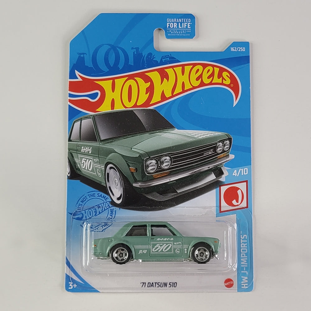 Hot Wheels - '71 Datsun 510 (Seaform Green)