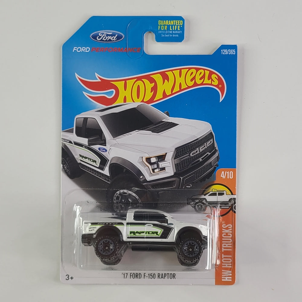 Hot Wheels - '17 Ford F-150 Raptor (White)