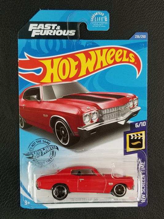 Hot Wheels - '70 Chevelle SS (Red)