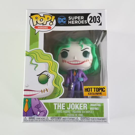 Funko Pop! Heroes - The Joker (Martha Wayne) #203 [Hot Topic Exclusive]
