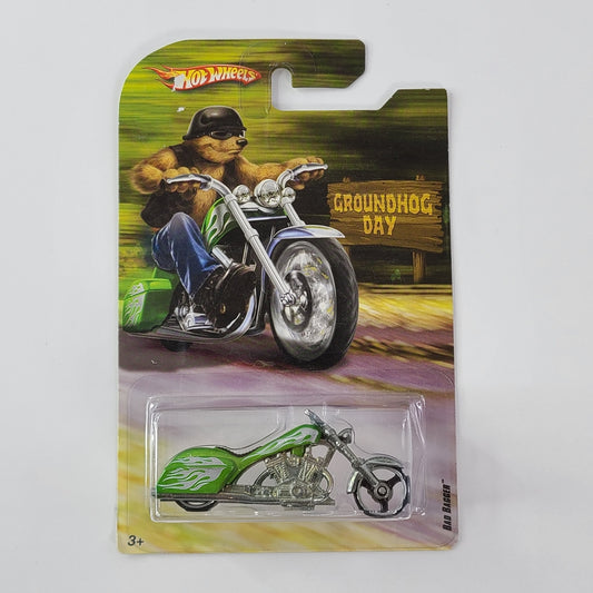 Hot Wheels - Bad Bagger (Metalflake Green) [Groundhog Day (2009)] [Walmart Exclusive] [Chase Car]