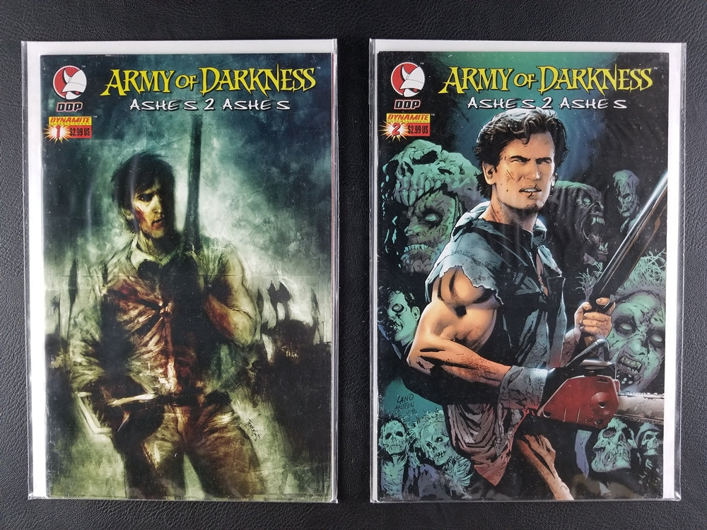 Army of Darkness: Ashes to Ashes #1C, 2A, 3D Set (Devil's Due, 2004)