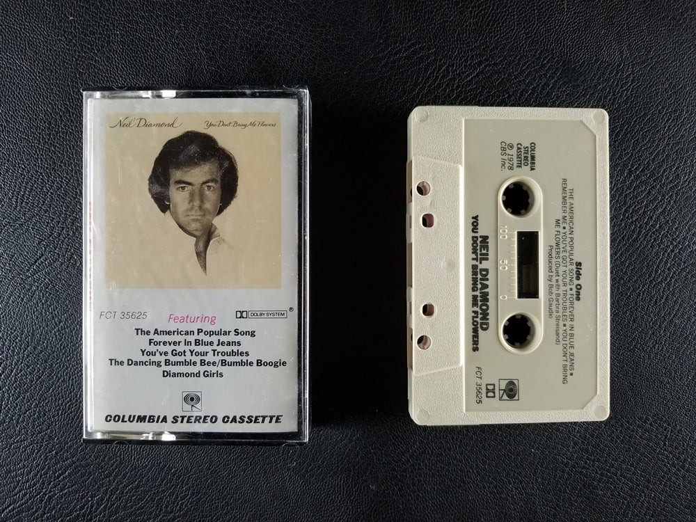 Neil Diamond - You Don't Bring Me Flowers (1978, Cassette)