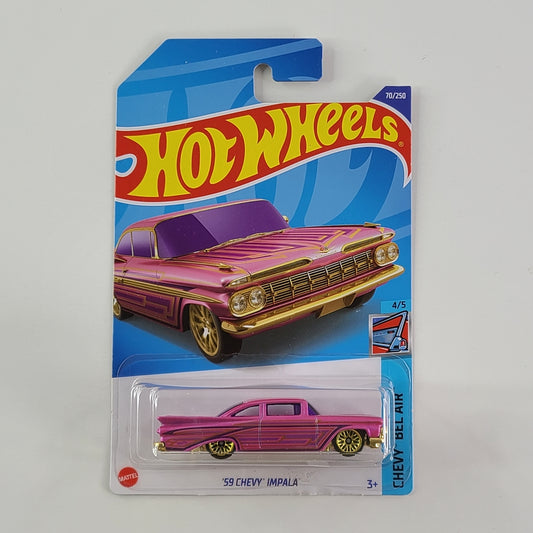 Hot Wheels - '59 Chevy Impala (Pearl Pink)