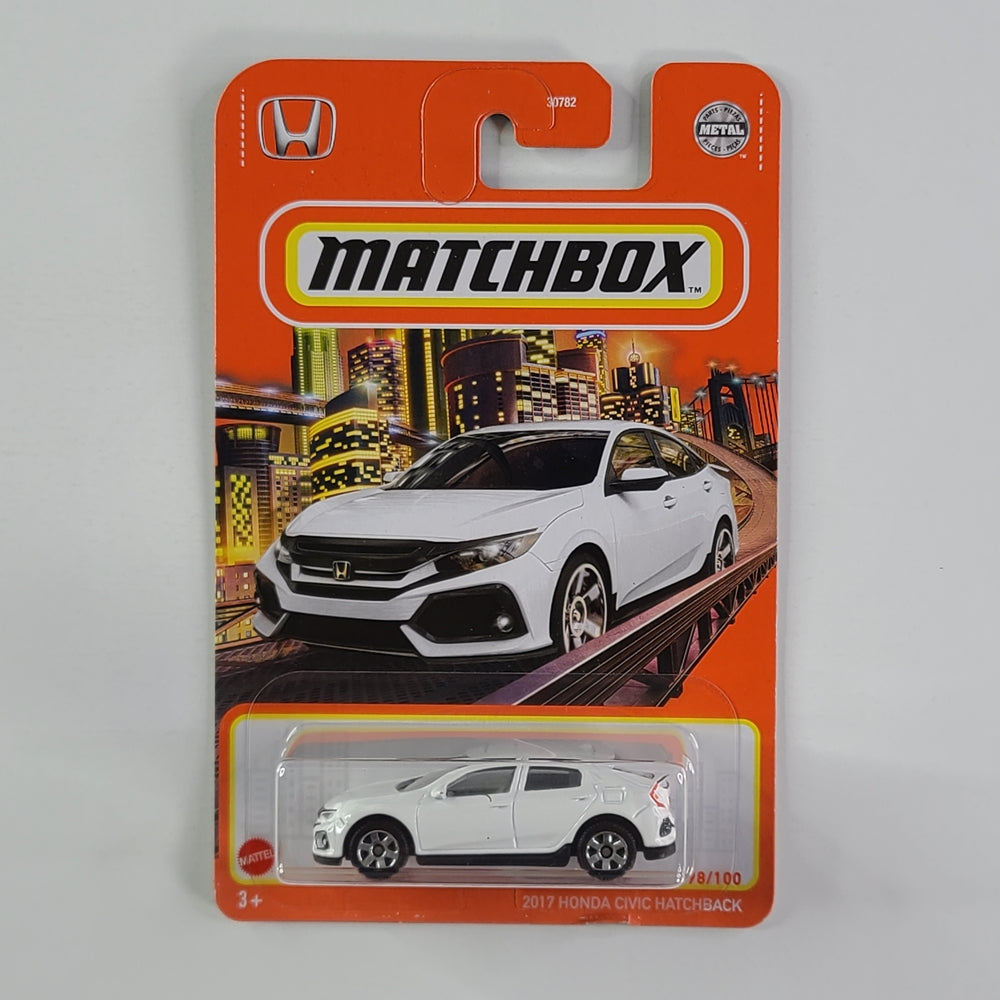 Matchbox - 2017 Honda Civic Hatchback (White)