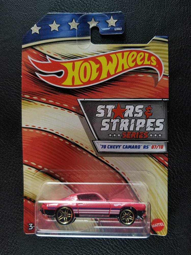 Hot Wheels - '70 Chevy Camaro RS (Gloss Red) [7/10 - 2020 HW Stars & Stripes]