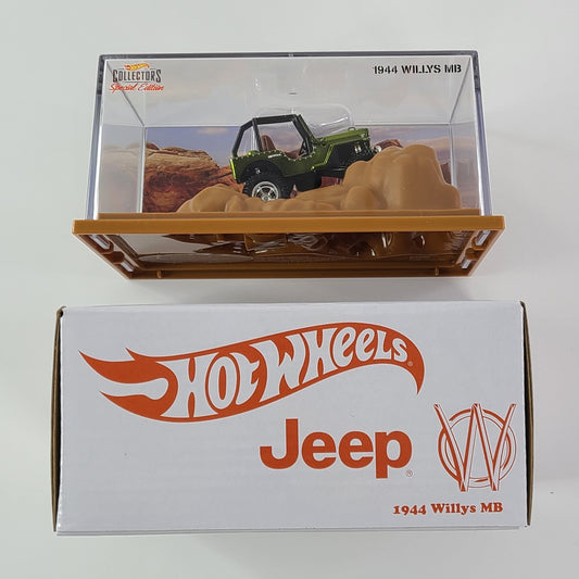 Hot Wheels - 1944 Willys MB (Spectraflame Olive) [RLC Exclusive (2021) - #15097/20000]