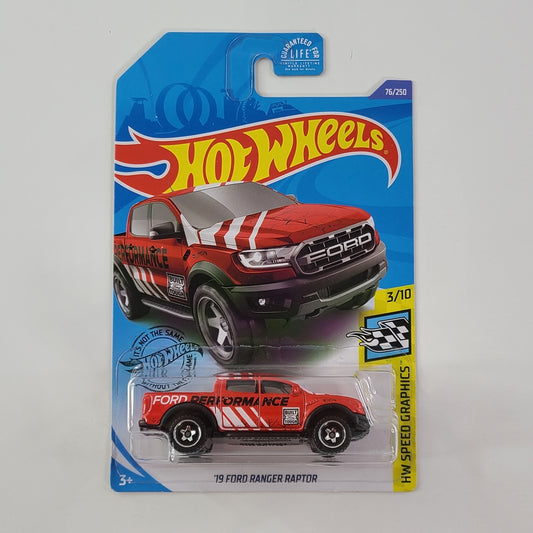 Hot Wheels - '19 Ford Ranger Raptor (Red)