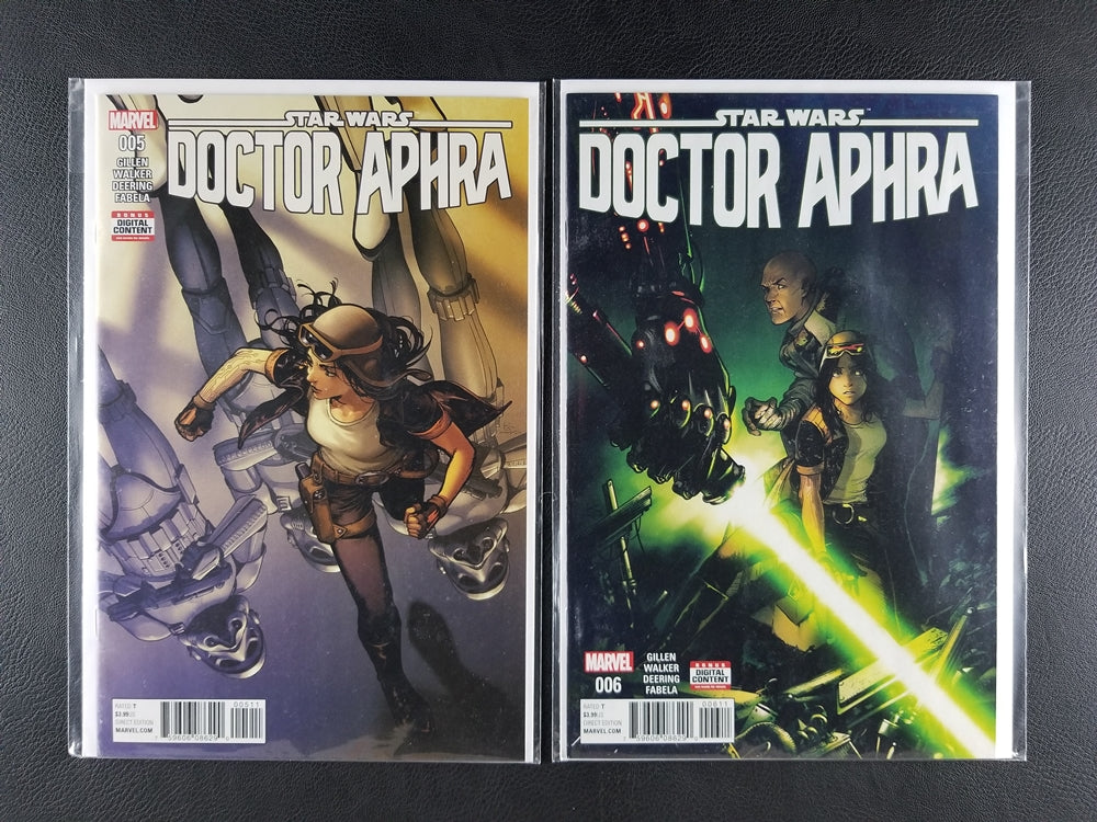 Star Wars: Doctor Aphra #1-7 ["A"] Set (Marvel, 2017)