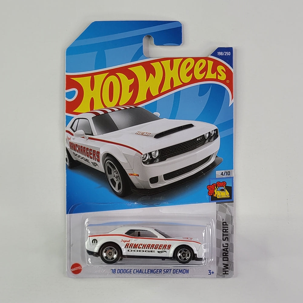 Hot Wheels - '18 Dodge Challenger SRT Demon (Ivory) [Card Variant]