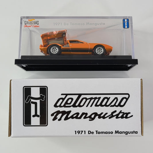 Hot Wheels - 1971 De Tomaso Mangusta (Spectraflame Orange) [RLC Exclusive (2021) - #6583/20000]