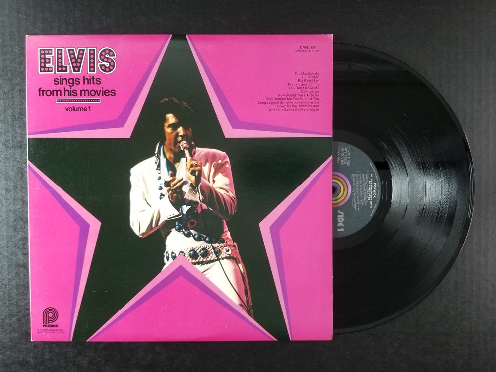 Elvis Presley - Elvis Sings Hits From His Movies, Vol. I (1975, LP)