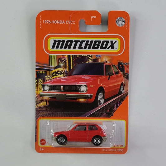 Matchbox - 1976 Honda CVCC (Red)