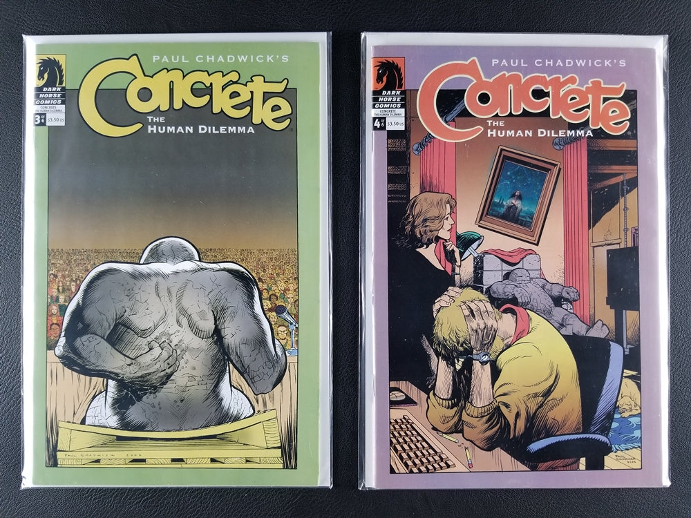 Concrete: The Human Dilemma #1-6 Set (Dark Horse, 2004-05)