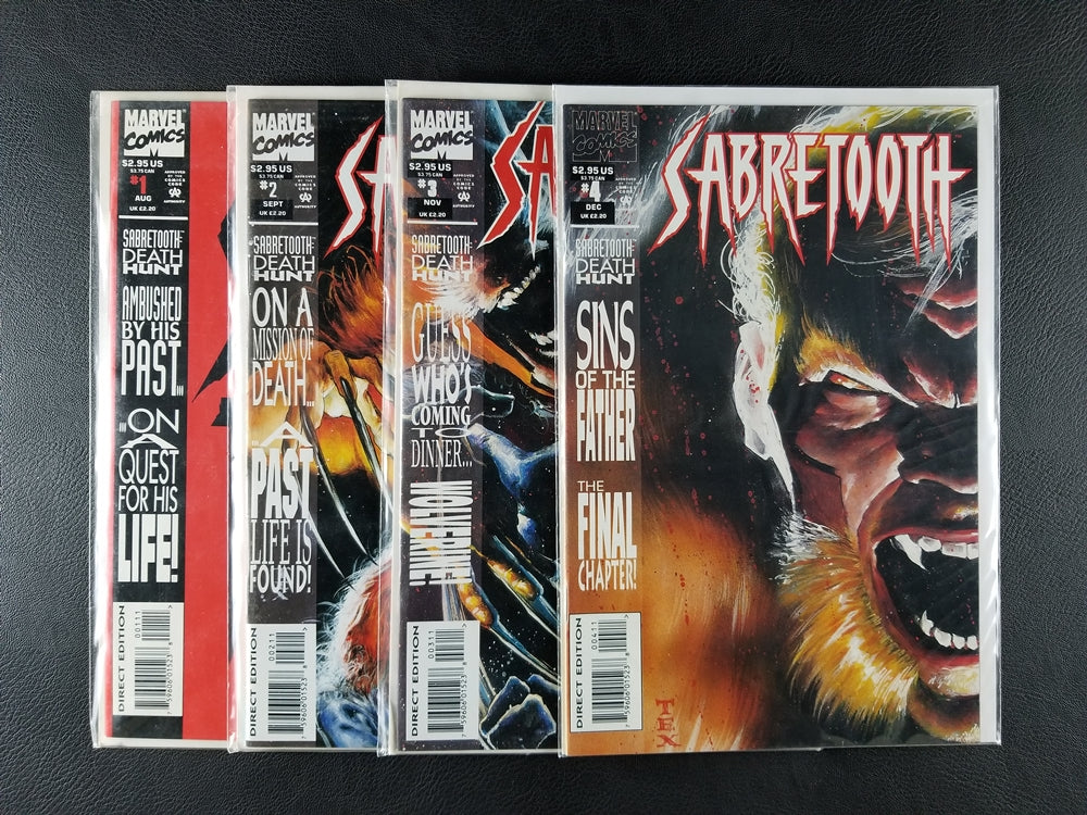 Sabretooth [1st Series] #1-4 Set (Marvel, 1993)