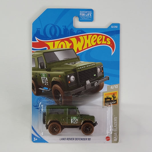 Hot Wheels - Land Rover Defender 90 (Dark Green)