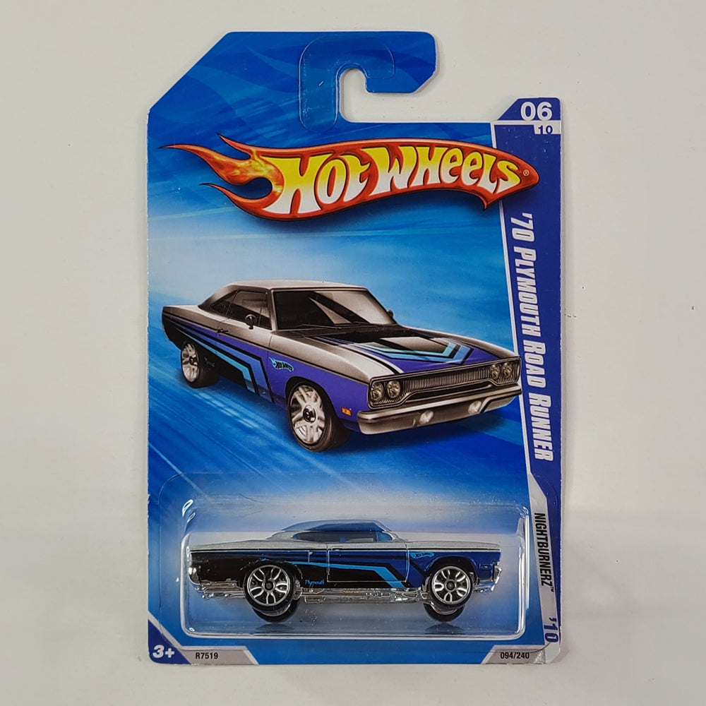 Hot Wheels - '70 Plymouth Road Runner (Metallic Silver)