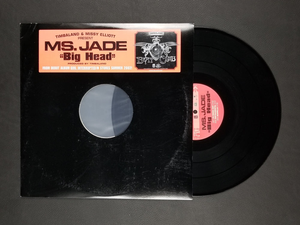 Ms. Jade - Big Head (2002, 12'' Single) [Promo]