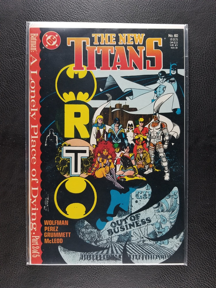 The New Teen Titans [2nd Series] New Titans #60 (DC, November 1989)