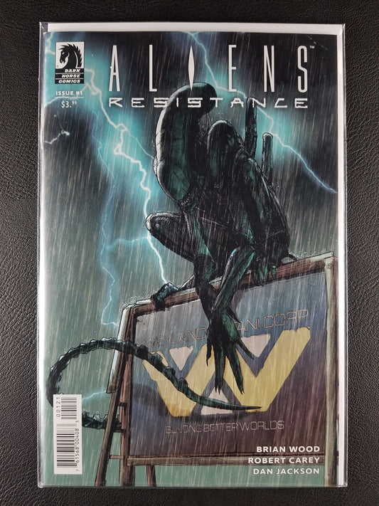 Aliens: Resistance #1B (Dark Horse, January 2019)