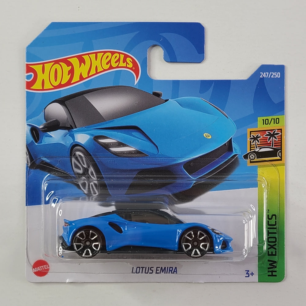 Hot Wheels - Lotus Emira (Seneca Blue) [Short Card]